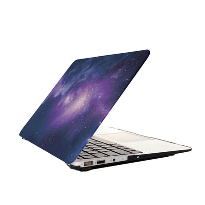 For Macbook Air 11.6 inch Starry Sky Patterns Apple Laptop Water Decals PC Protective Case(Blue) - MacBook Air Cases by buy2fix | Online Shopping UK | buy2fix