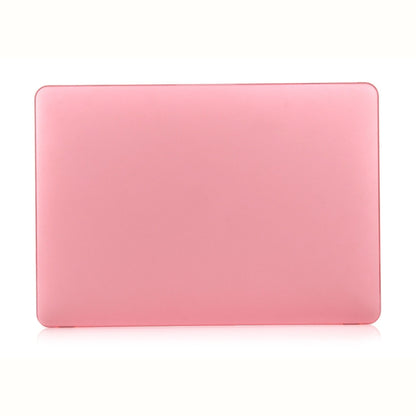 Laptop Frosted Style PC Protective Case for MacBook Pro 15.4 inch A1990 (2018)(Pink) - MacBook Pro Cases by buy2fix | Online Shopping UK | buy2fix