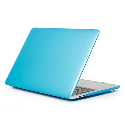 Laptop Crystal Style PC Protective Case for MacBook Pro 15.4 inch A1990 (2018) (Lake Blue) - MacBook Pro Cases by buy2fix | Online Shopping UK | buy2fix