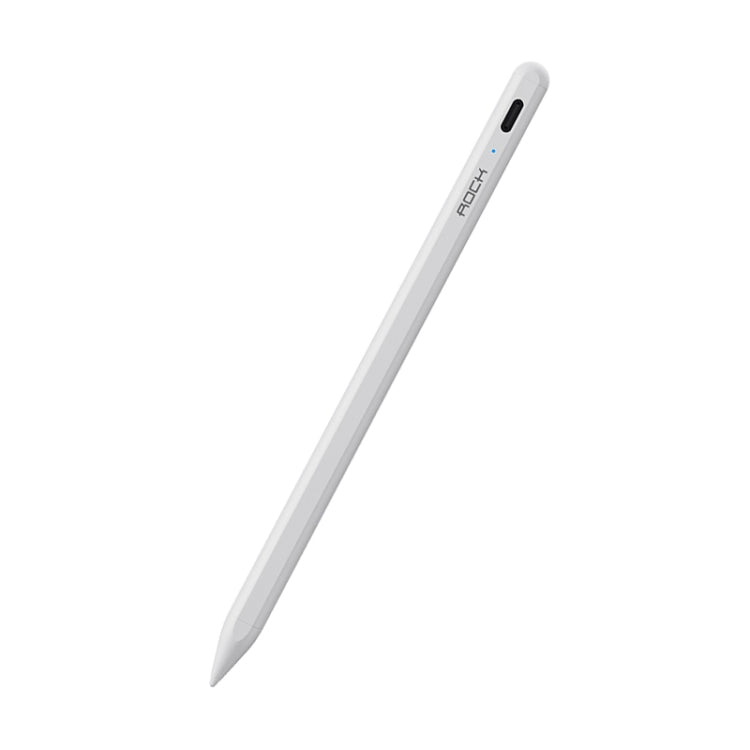 ROCK B02 For iPad Tablet PC Anti-mistouch Active Capacitive Pen Stylus Pen (White) - Stylus Pen by ROCK | Online Shopping UK | buy2fix