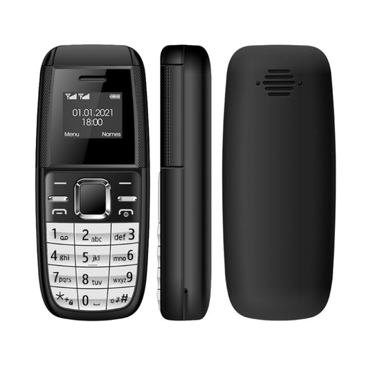 Mini BM200 Mobile Phone, 0.66 inch, MT6261D, 21 Keys, Bluetooth, MP3 Music, Dual SIM, Network: 2G (Black) - Others by buy2fix | Online Shopping UK | buy2fix