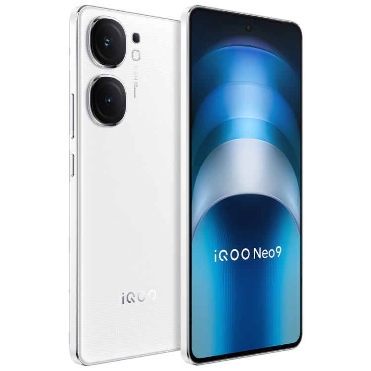 vivo iQOO Neo9, Dual Back Cameras, 16GB+256GB, Face ID / Fingerprint Identification, 6.78 inch Android 14 OriginOS 4 Snapdragon 8 Gen 2 Octa Core, OTG, NFC, Network: 5G, Support Google Play (White) - vivo by vivo | Online Shopping UK | buy2fix