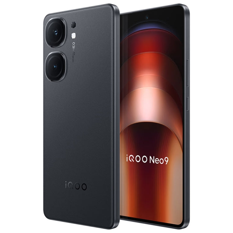 vivo iQOO Neo9, Dual Back Cameras, 16GB+512GB, Face ID / Fingerprint Identification, 6.78 inch Android 14 OriginOS 4 Snapdragon 8 Gen 2 Octa Core, OTG, NFC, Network: 5G, Support Google Play (Black) - vivo by vivo | Online Shopping UK | buy2fix