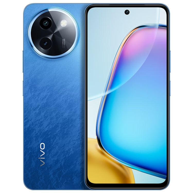 vivo Y200i, Dual Back Cameras, 12GB+512GB, Face ID Screen Fingerprint Identification, 6.72 inch Android 14.0 OriginOS 4 Snapdragon 4 Gen 2 Octa Core 2.2GHz, OTG, Network: 5G, Support Google Play (Blue) - vivo by vivo | Online Shopping UK | buy2fix