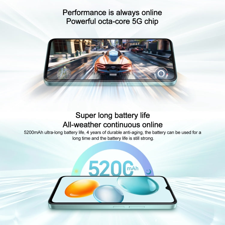 Honor Play9C 5G, 6GB+128GB, Side Fingerprint, 6.56 inch MagicOS 8.0 Dimensity 6100+ Octa Core, Network: 5G, OTG, Not Support Google Play (Blue) - Honor by Huawei | Online Shopping UK | buy2fix