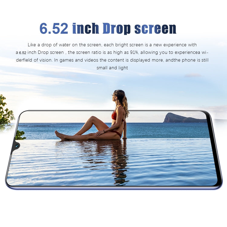 S22 Ultra Pro R425, 1GB+8GB, 6.52 inch Waterdrop Screen, Face Identification, Android 5.0 MTK6582 Quad Core, Network: 3G (Silver) -  by buy2fix | Online Shopping UK | buy2fix