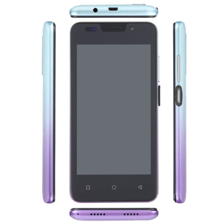 Note80 / D76, 512MB+4GB, 5.0 inch Screen, Face Identification, Android 4.4 MTK6572 Dual Core, Network: 3G (Gradient Purple) -  by buy2fix | Online Shopping UK | buy2fix