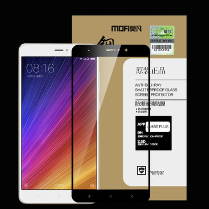 MOFI Xiaomi Mi 5s Plus 0.3mm 9H Hardness 2.5D Explosion-proof Full Screen Tempered Glass Screen Film(Gold) -  by MOFI | Online Shopping UK | buy2fix