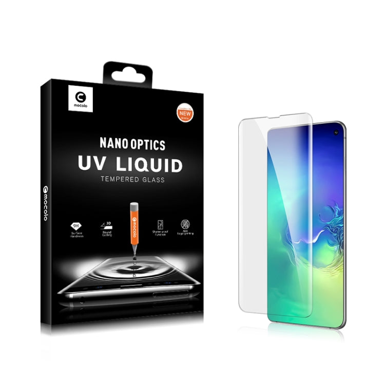 mocolo 9H 3D Full Screen UV Screen Film for Galaxy S10+, Support Fingerprint Unlock - Galaxy Tempered Glass by mocolo | Online Shopping UK | buy2fix