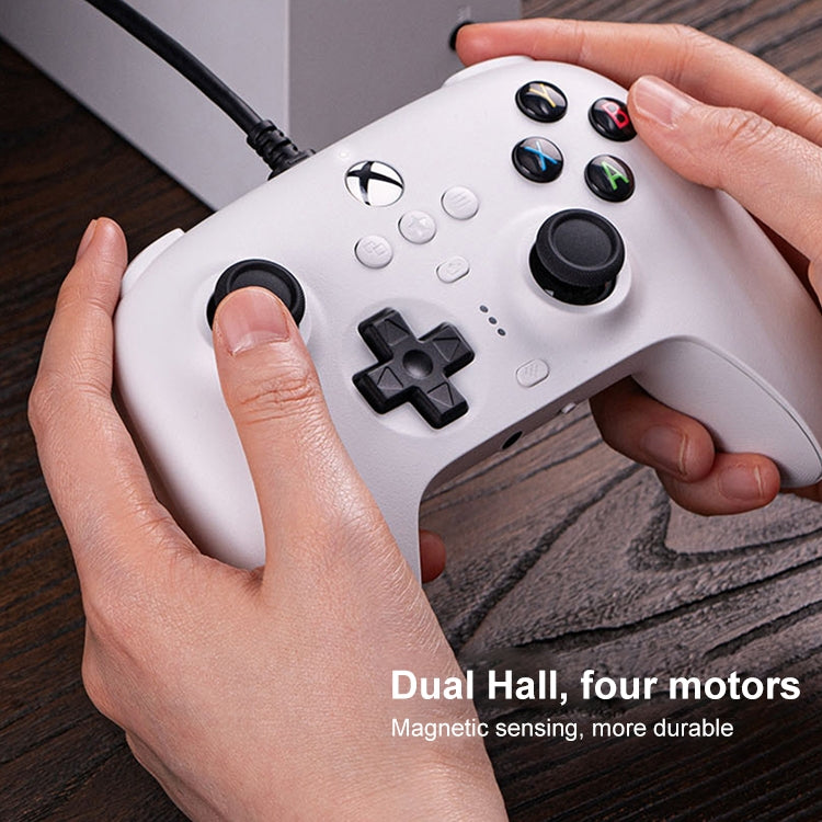 8BitDo Orion Wired Game Controller Xbox Hall Version with Game Pass Card (White) - Gamepad by 8BitDo | Online Shopping UK | buy2fix