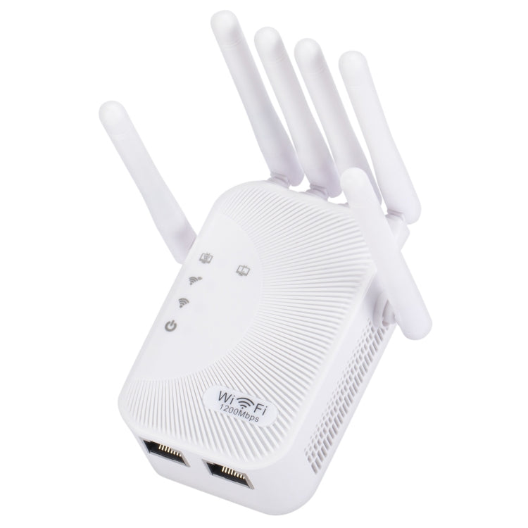 SM-011 Six-antenna 1200M Repeater WiFi Wireless Router (US Plug) - Wireless Routers by buy2fix | Online Shopping UK | buy2fix