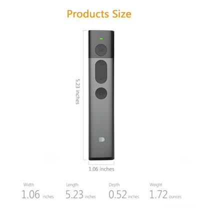 DOOSL DSIT036 Red Laser Pointer 2.4GHz Wireless Presenter PowerPoint Clicker -  by DOOSL | Online Shopping UK | buy2fix