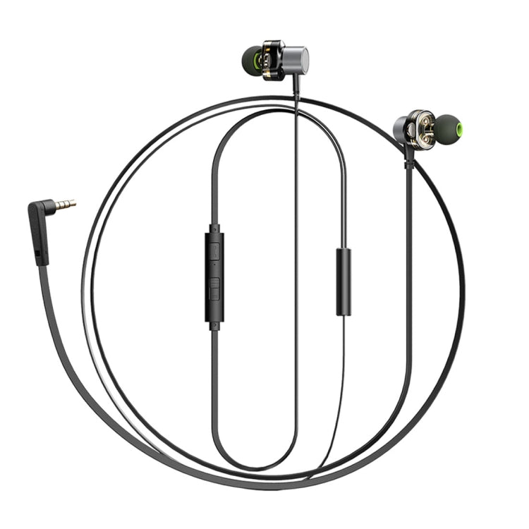 awei Z1 In-ear Wire Control Earphone with Mic, For iPhone, iPad, Galaxy, Huawei, Xiaomi, LG, HTC and Other Smartphones - In Ear Wired Earphone by awei | Online Shopping UK | buy2fix