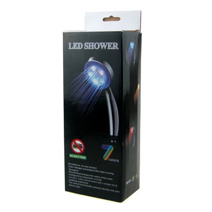 ENKAY RC-9816 Jump Change Seven Colors 5-LED Shower Head ,No Battery - Shower Head by buy2fix | Online Shopping UK | buy2fix