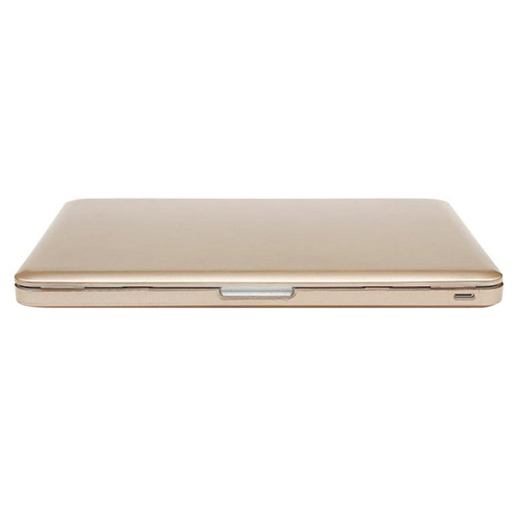 Frosted Hard Plastic Protection Case for Macbook Pro 13.3 inch A1278(Gold) - MacBook Pro Cases by buy2fix | Online Shopping UK | buy2fix