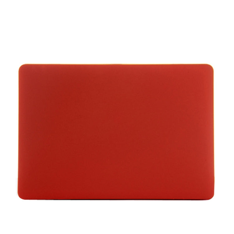 Laptop Frosted Hard Plastic Protection Case for Macbook Pro Retina 13.3 inch(Red) - MacBook Pro Cases by buy2fix | Online Shopping UK | buy2fix