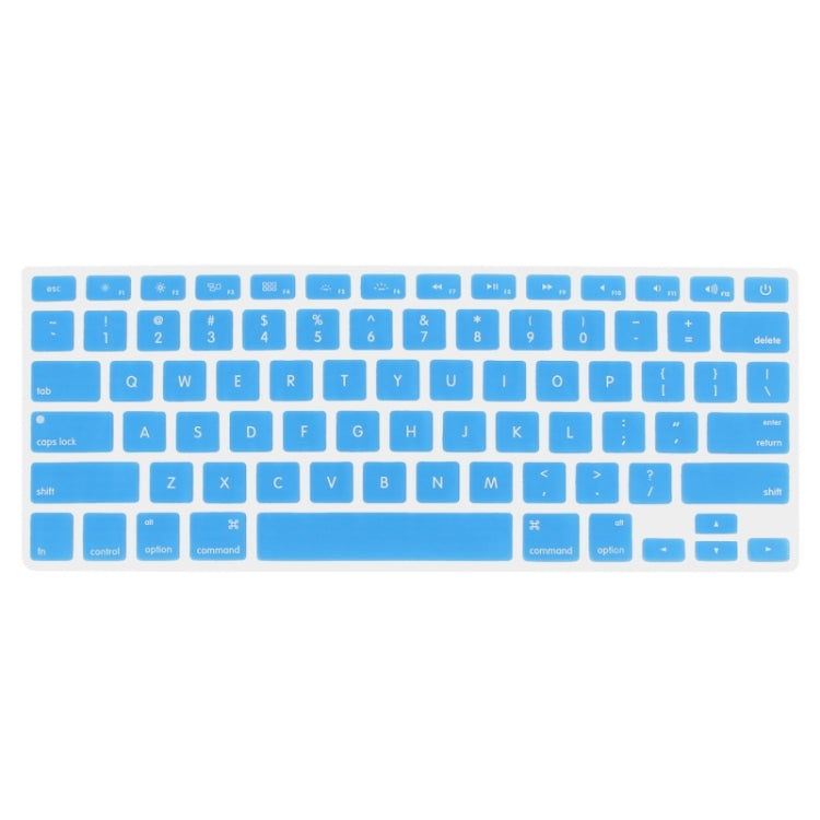 ENKAY for MacBook Air 13.3 inch (US Version) 4 in 1 Frosted Hard Shell Plastic Protective Case with Screen Protector & Keyboard Guard & Anti-dust Plugs(Blue) - MacBook Air Cases by ENKAY | Online Shopping UK | buy2fix