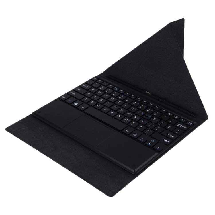 Magnetic Keyboard Matte Texture Leather Tablet Case with Holder for 10.1 inch Windows 7 / 8 / 10 Tablet PC(Black) - Universal Keyboard by buy2fix | Online Shopping UK | buy2fix