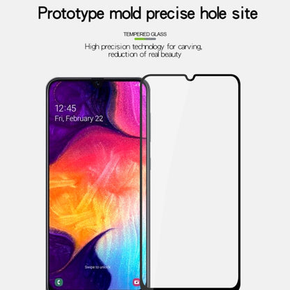 MOFI 9H 2.5D Full Screen Tempered Glass Film for Galaxy A50 (Black) - Galaxy Tempered Glass by MOFI | Online Shopping UK | buy2fix