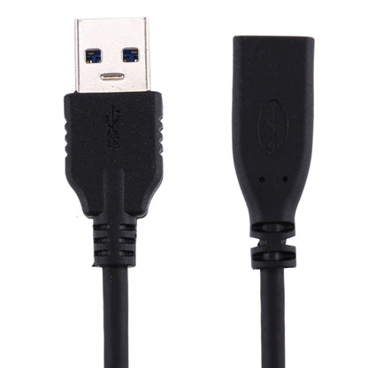 USB 3.0 Male to USB-C / Type-C 3.1 Female Adapter Cable, Cable Length: About 20cm(Black) - USB-C & Type-C Cable by buy2fix | Online Shopping UK | buy2fix