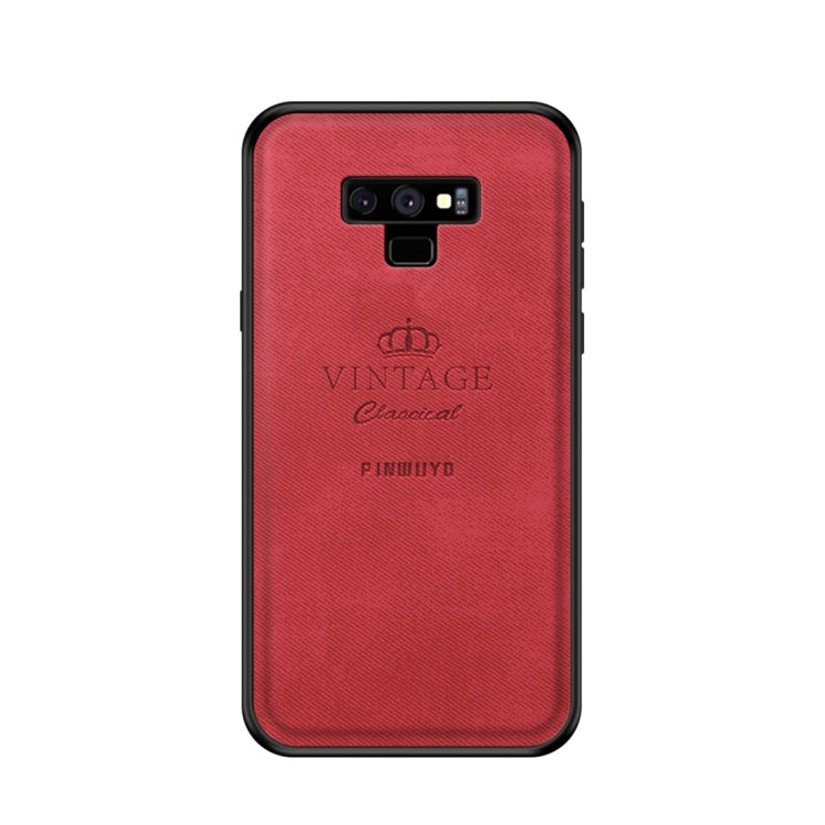 PINWUYO Shockproof Waterproof Full Coverage PC + TPU + Skin Protective Case for Galaxy Note 9 (Red) - Galaxy Phone Cases by PINWUYO | Online Shopping UK | buy2fix