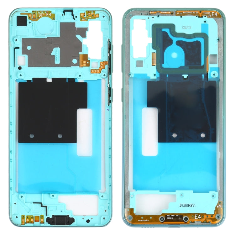 For Samsung Galaxy A60  Middle Frame Bezel Plate (Green) - Galaxy A Series Parts by buy2fix | Online Shopping UK | buy2fix