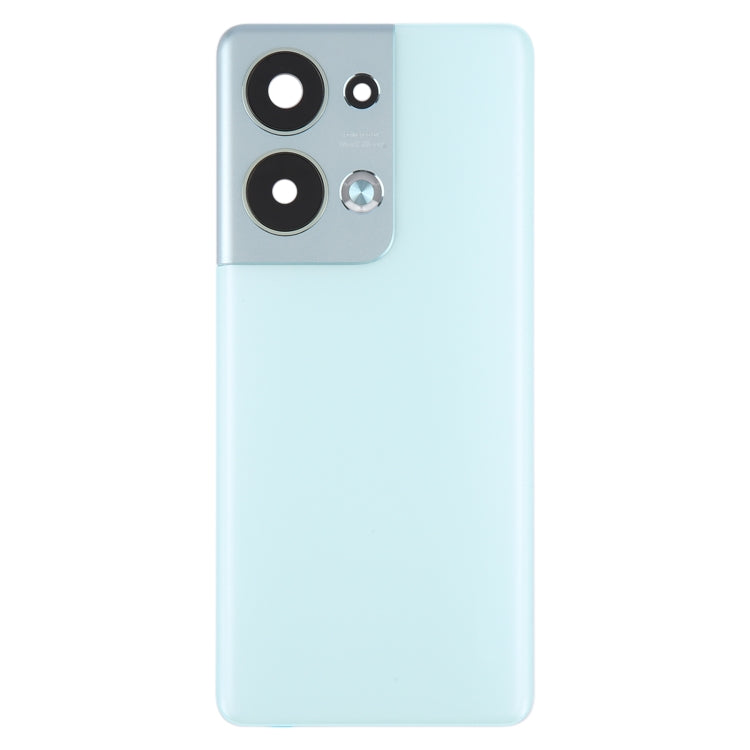 For OPPO Reno9 Pro+ Original Battery Back Cover with Camera Lens Cover(Blue) - Back Cover by buy2fix | Online Shopping UK | buy2fix