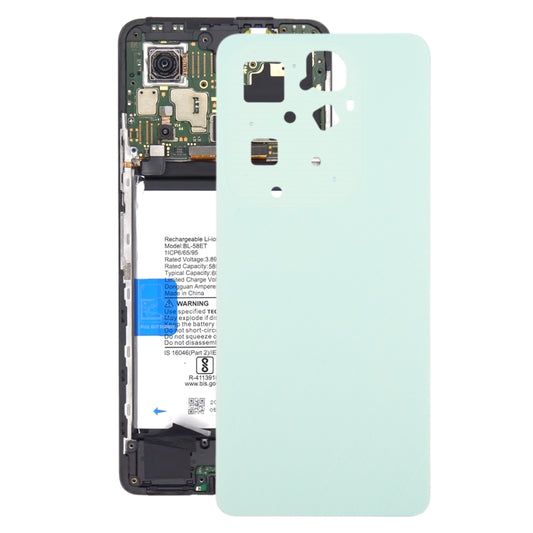 For Infinix Hot 40 X6836 Original Battery Back Cover(Green) - Back Cover by buy2fix | Online Shopping UK | buy2fix