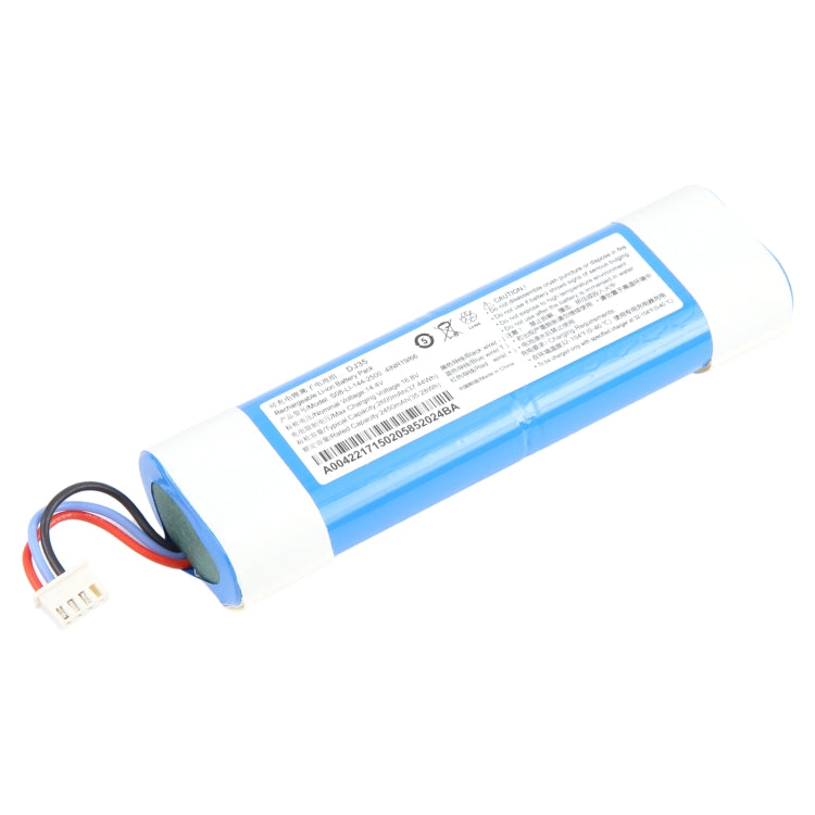 2450mAh S08-LI-144-2500 Battery Replacement For Deebot DJ35 36 DN55 DK520 - Others by buy2fix | Online Shopping UK | buy2fix