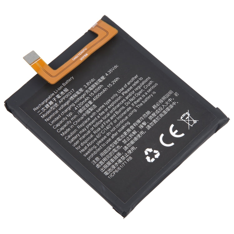 4000mAh APP00317 Battery Replacement For CAT S62 Pro - Others by buy2fix | Online Shopping UK | buy2fix