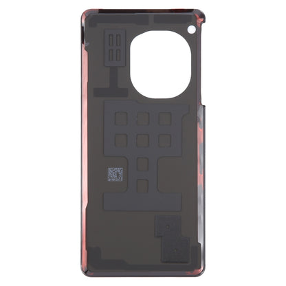 For OnePlus 12R Battery Back Cover(Black) - Back Cover by buy2fix | Online Shopping UK | buy2fix