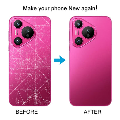 For Huawei Pura 70 Battery Back Cover(Pink) - Back Cover by buy2fix | Online Shopping UK | buy2fix