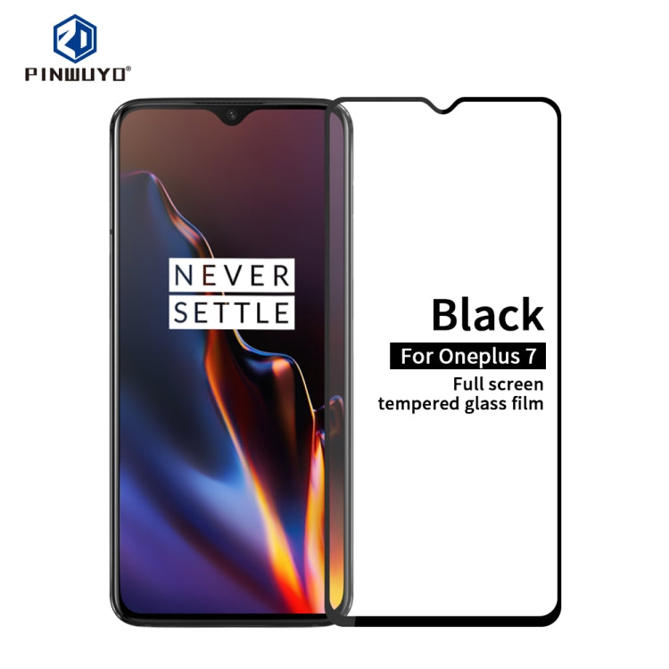 PINWUYO 9H 2.5D Full Screen Tempered Glass Film for OnePlus 7 - OnePlus Tempered Glass by PINWUYO | Online Shopping UK | buy2fix