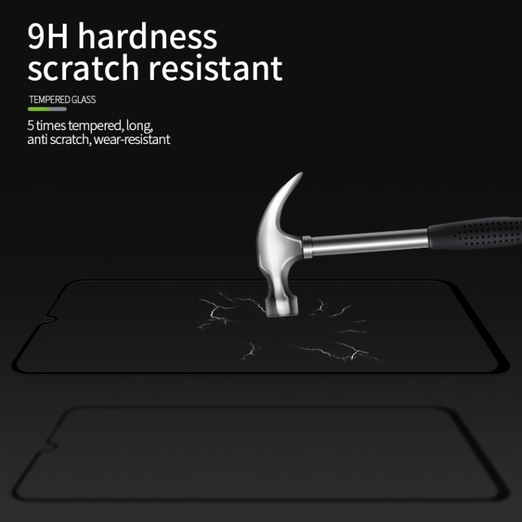 For Huawei Honor 30 Lite MOFI 9H 2.5D Full Screen Tempered Glass Film(Black) - Honor Tempered Glass by MOFI | Online Shopping UK | buy2fix