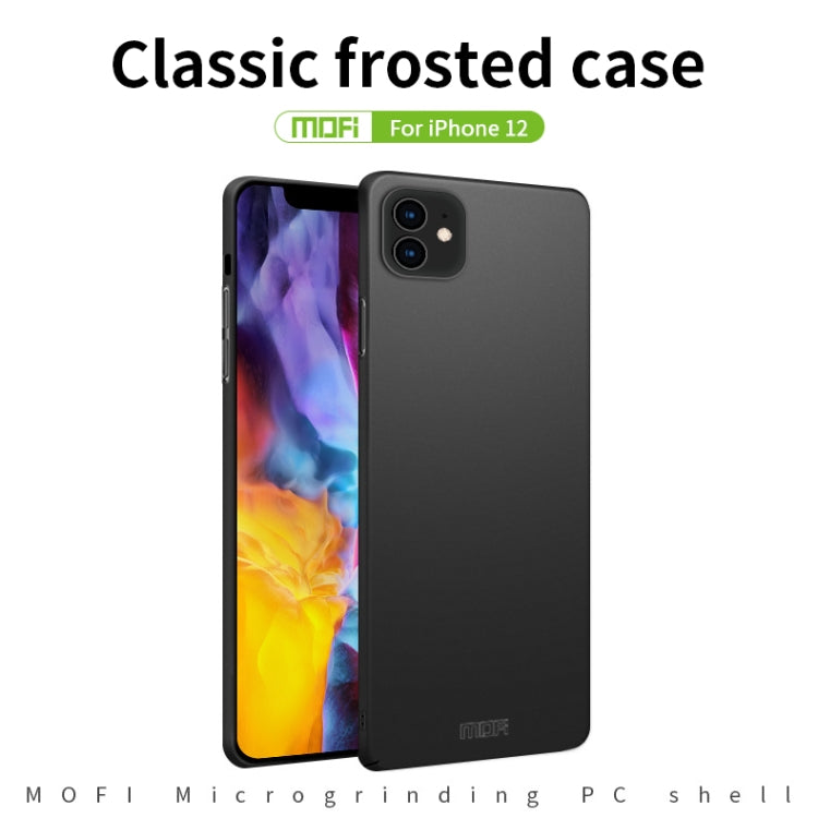 For iPhone 12 mini MOFI Frosted PC Ultra-thin Hard Case(Rose gold) - iPhone 12 mini Cases by MOFI | Online Shopping UK | buy2fix