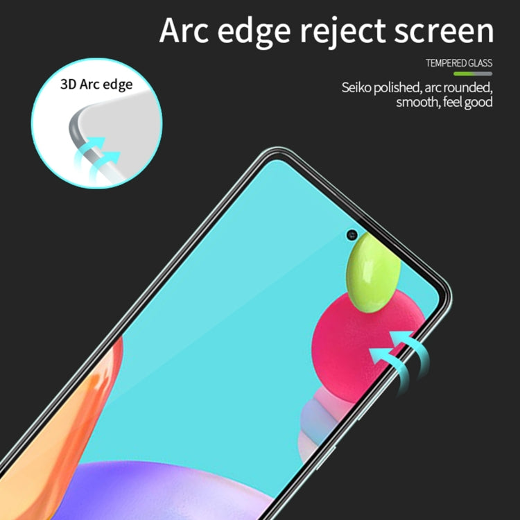 For Samsung Galaxy A52 5G / 4G MOFI 9H 3D Explosion-proof Curved Screen Tempered Glass Film - Galaxy Tempered Glass by MOFI | Online Shopping UK | buy2fix