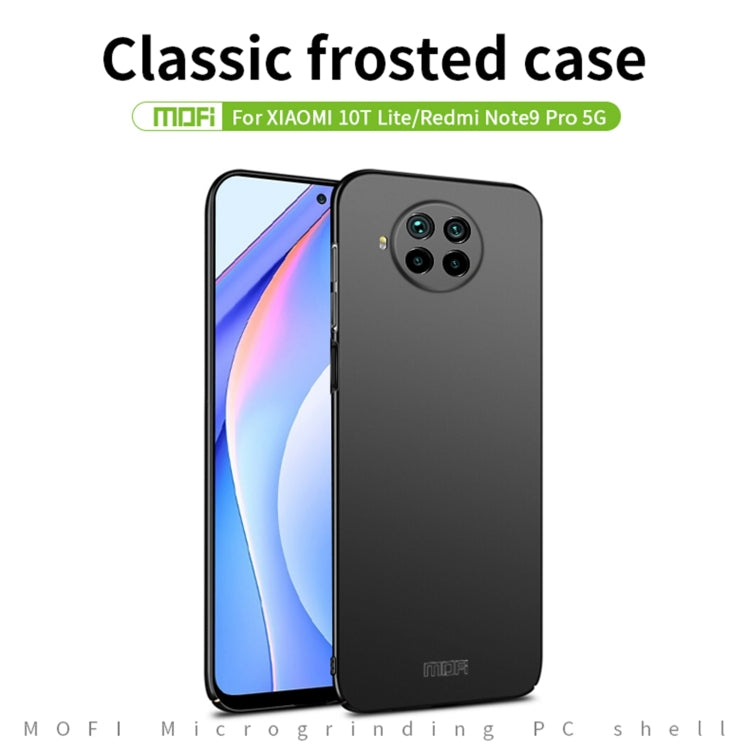 For Xiaomi Mi 10T Lite/NOTE9 PRO 5G MOFI Frosted PC Ultra-thin Hard C(Black) - Xiaomi Cases by MOFI | Online Shopping UK | buy2fix