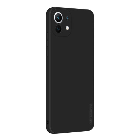 For Xiaomi Mi 11 PINWUYO Touching Series Liquid Silicone TPU Shockproof Case(Black) - Xiaomi Cases by PINWUYO | Online Shopping UK | buy2fix