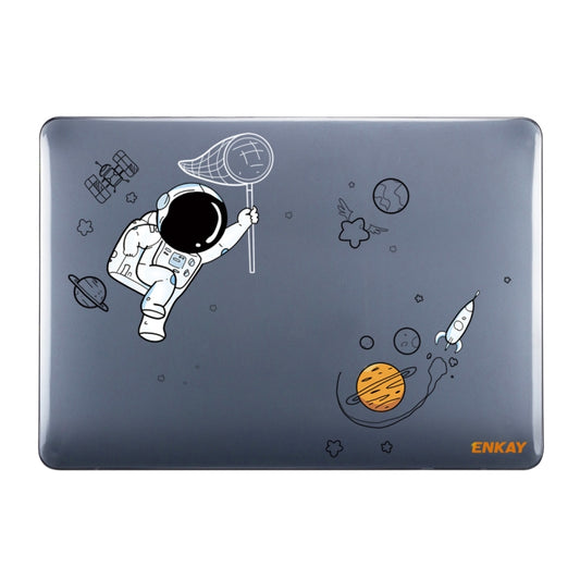 ENKAY Spaceman Pattern Laotop Protective Crystal Case for MacBook Pro 13.3 inch A1706 / A1708 / A1989 / A2159(Spaceman No.2) - MacBook Pro Cases by ENKAY | Online Shopping UK | buy2fix