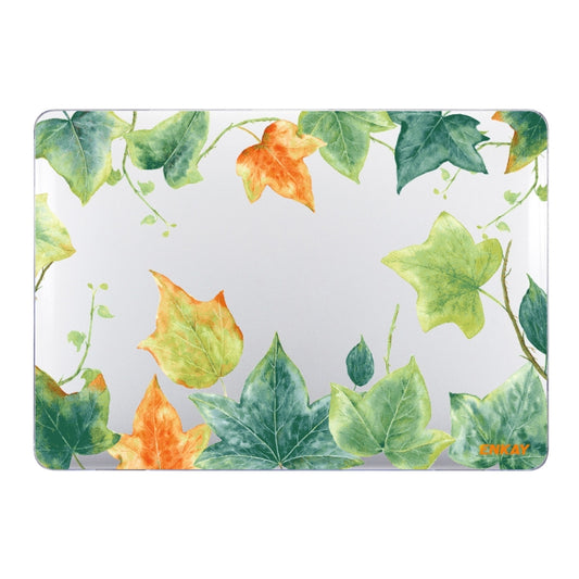 ENKAY Hat-Prince Forest Series Pattern Laotop Protective Crystal Case for MacBook Pro 16 inch A2141(Ivy Leaf Pattern) - MacBook Pro Cases by ENKAY | Online Shopping UK | buy2fix