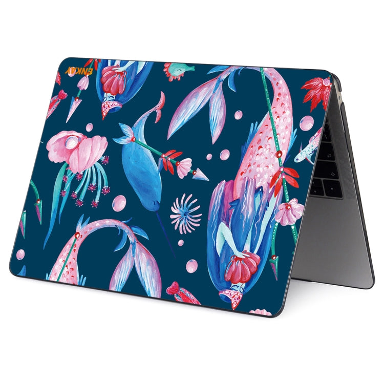 For MacBook Air 13.3 inch A2179 / A2337 ENKAY Hat-Prince Natural Series Laotop Protective Crystal Case(Mermaid) - MacBook Air Cases by ENKAY | Online Shopping UK | buy2fix