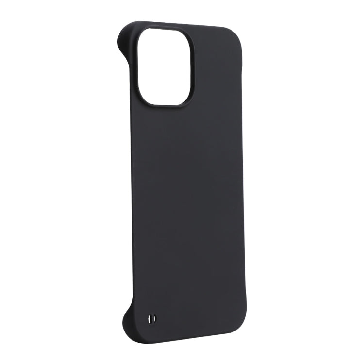 For iPhone 12 Pro Max ENKAY Matte Frameless Hard PC Case(Black) - iPhone 12 Pro Max Cases by ENKAY | Online Shopping UK | buy2fix