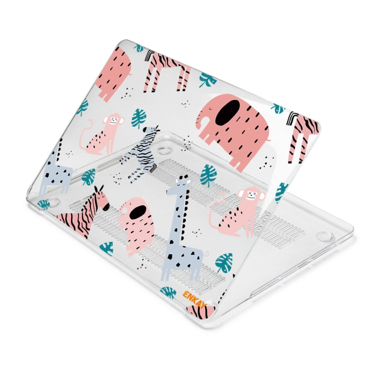 ENKAY Animal Series Pattern Laotop Protective Crystal Case For MacBook Pro 15.4 inch A1707 / A1990(Animals No.2) - MacBook Pro Cases by ENKAY | Online Shopping UK | buy2fix