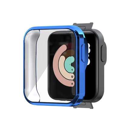 For Xiaomi Redmi Watch TPU Integrated Protective Case(Blue) - Watch Cases by buy2fix | Online Shopping UK | buy2fix