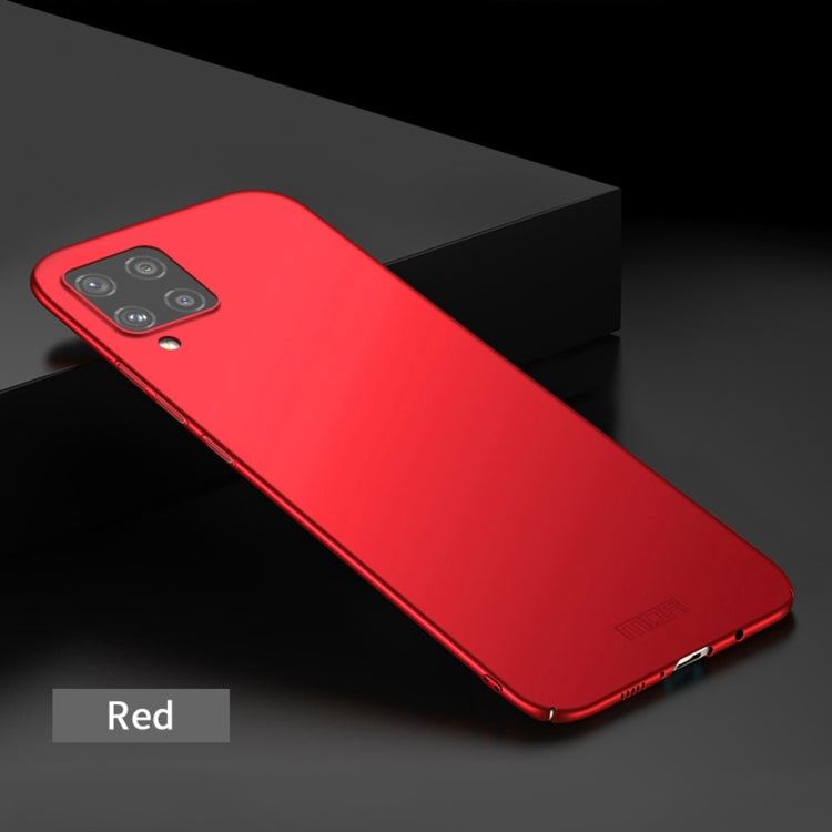 For Samsung Galaxy A42 5G / M42 5G MOFI Frosted PC Ultra-thin Hard Phone Case(Red) - Galaxy Phone Cases by MOFI | Online Shopping UK | buy2fix