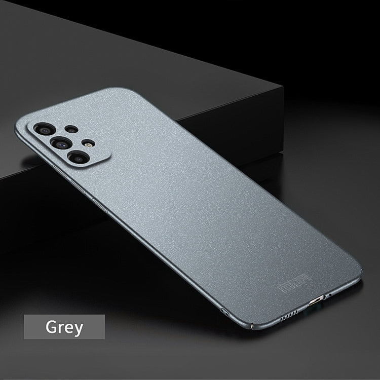 For Samsung Galaxy A73 5G MOFI Fandun Series Frosted PC Ultra-thin All-inclusive Phone Case(Gray) - Galaxy Phone Cases by MOFI | Online Shopping UK | buy2fix