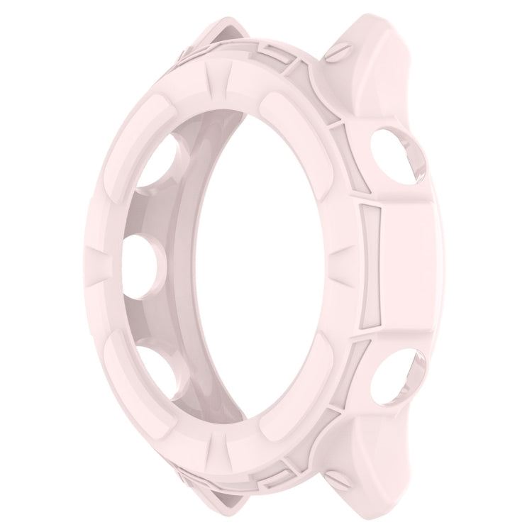 For Garmin Forerunner 955 Shockproof TPU Protective Watch Case(Pink) - Watch Cases by buy2fix | Online Shopping UK | buy2fix
