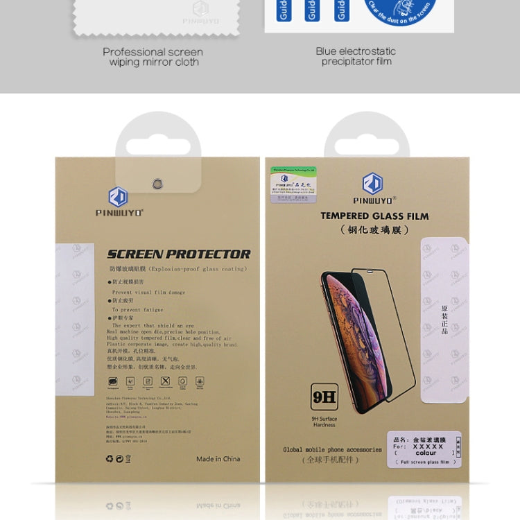 PINWUYO 9H 2.5D Full Glue Tempered Glass Film for HUAWEI Honor20 Pro - Huawei Tempered Glass by PINWUYO | Online Shopping UK | buy2fix