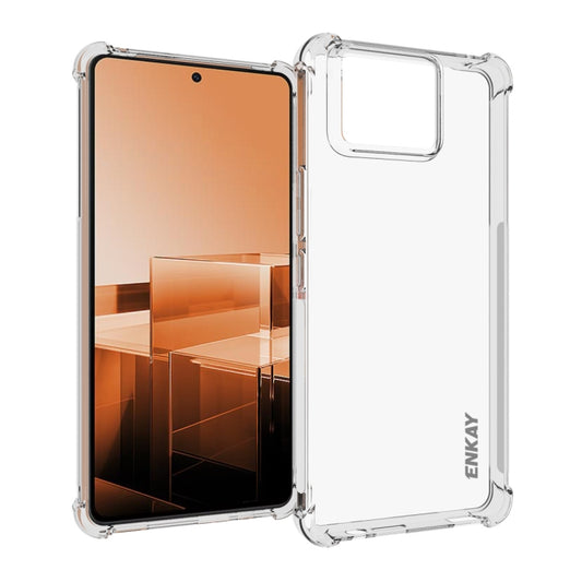 For Asus Zenfone 11 Ultra ENKAY Hat-Prince Transparent TPU Shockproof Phone Case - ASUS Cases by ENKAY | Online Shopping UK | buy2fix