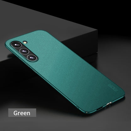 For Samsung Galaxy S24 5G MOFI Fandun Series Frosted PC Ultra-thin All-inclusive Phone Case(Green) - Galaxy S24 5G Cases by MOFI | Online Shopping UK | buy2fix